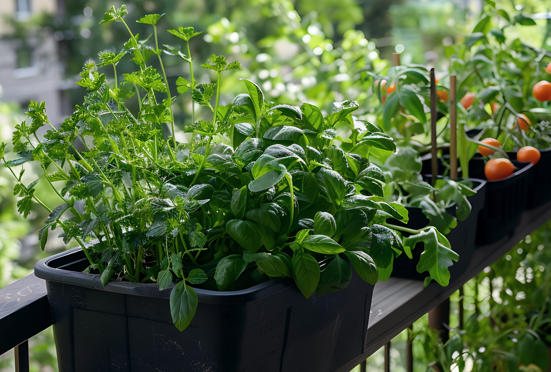 Selbstversorgung auf dem Balkon: So startest du auch ohne Garten