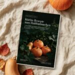 Der Guide Kürbis-Rezepte zum Haltbarmachen auf einem Leinentuch mit Hokkaido- und Butternut-Kürbis